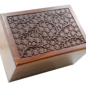 Engraved Wooden Jewelry Storage Box Aflex World