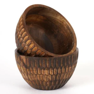 Handcrafted Coconut Shell Serving Bowl Aflex World
