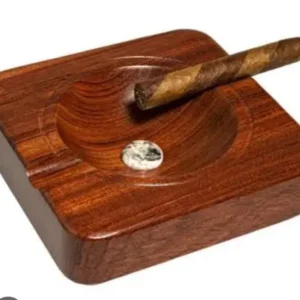 Handcrafted Wooden Cigar Ashtray Aflex World